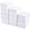 12 Pieces Foam Blocks for Crafts, Polystyrene Brick Rectangles for Floral Arrangements, Art Supplies, Holiday Decor (4 x 4 x 2 in, White)